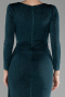 Robe de Soirée Longue Émeraude ABU3542