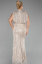 Robe De Soirée Grande Taille Squameuse Longue Vison ABU3115