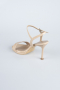 Chaussure de soirée Longue Cuir Verni Vison ABU4235
