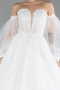 Robes de Mariage Longue Blanc ABG112