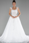 Robes de Mariage Longue Blanc ABG109