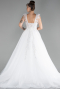 Robes de Mariage Longue Blanc ABG109