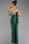 Robe de Soirée Longue Émeraude ABU3247
