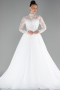 Robes de Mariage Longue Blanc ABG120