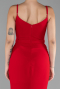 Robe de Soirée Longue Rouge ABU4299