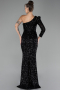 Robe de Soirée Longue Noir ABU4302
