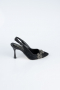 Chaussure de soirée Coupe Au Laser Noir MJ4101