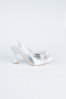 Chaussure de soirée Satin Argent MJS4100