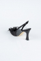 Chaussure de soirée Satin Noir MJS4100