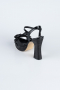 Chaussure Coupe Au Laser Noir MJL2331