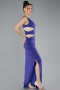 Robe de Soirée Longue Violet ABU3702