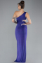 Robe de Soirée Longue Violet ABU3702