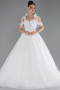Robes de Mariage Longue Blanc ABG056