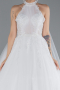 Robe de Mariée Grande Taillev Longue Blanc ABG108