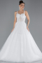 Robes de Mariage Longue Blanc ABG044