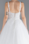 Robe de Mariée Grande Taillev Longue Blanc ABG046