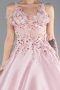 Robe De Fiançailles Grande Taille Longue Poudre ABU4461