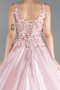 Robe De Fiançailles Grande Taille Longue Poudre ABU4461