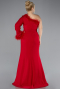Robe Grande Taille Longue Rouge ABU3518