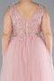 Robe De Fiançailles Grande Taille Longue Poudre ABU3719