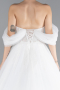 Robe de Mariée Grande Taillev Longue Blanc ABG104