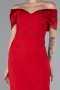 Robe De Soirée Midi Rouge ABK2212