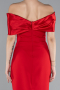 Robe De Soirée Midi Rouge ABK2212
