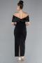 Robe De Soirée Midi Noir ABK2212