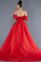 Robes De Soirée Grande Taille Longue Rouge ABU4554