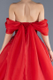 Robes De Soirée Grande Taille Longue Rouge ABU4554