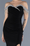 Robe de Soirée Longue Noir ABU4553