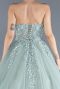 Robes De Soirée Grande Taille Longue Menthe ABU4556