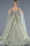 Robes De Soirée Grande Taille Longue Menthe ABU4454