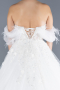 Robe de Mariée Grande Taillev Longue Blanc ABG102