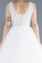 Robe de Mariée Grande Taillev Longue Blanc ABG089