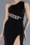 Robe de Soirée Longue Noir ABU4599