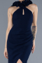 Robe de Soirée Longue Bleu Marine ABU4610