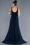 Robe de Soirée Longue Bleu Marine ABU4621