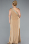 Robe De Soirée Grande Taille Longue Or ABU4601