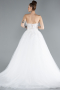 Robe de Mariée Grande Taillev Longue Blanc ABG122