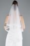 Voile De Mariage Dantelle Blanc AB03