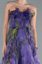 Robe de Soirée Longue Violet ABU4734