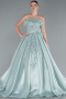 Robes De Soirée Grande Taille Longue Menthe ABU4739