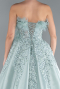 Robes De Soirée Grande Taille Longue Menthe ABU4739