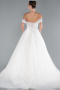 Robes de Mariage Longue Blanc ABG031