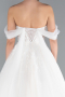 Robe de Mariée Grande Taillev Longue Blanc ABG123