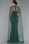 Robe De Soirée Longue Émeraude ABU4517
