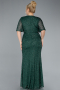 Robe De Soirée Grande Taille Longue Émeraude ABU4542