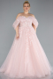 Robes De Soirée Grande Taille Longue Poudre ABU3623