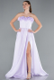Robe De Soirée Longue Lilas ABU4337